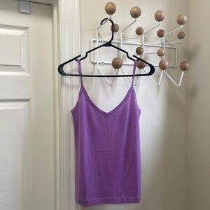 MAI Cashmere Cute 90s Vintage Softgirl Y2k Style VSCO Tank Top  Purple Large